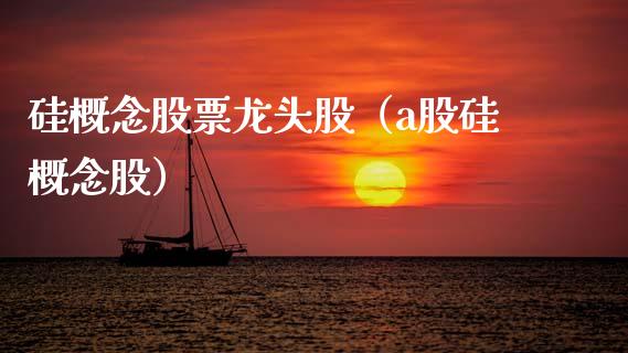 硅概念股票龙头股（a股硅概念股）