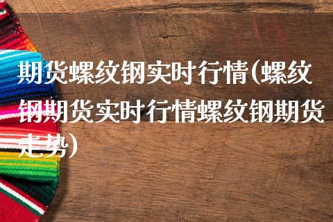 期货螺纹钢实时行情(螺纹钢期货实时行情螺纹钢期货走势)_期货理财_第1张_宇龙理财网 期货螺纹钢实时行情(螺纹钢期货实时行情螺纹钢期货走势)_https://www.dglong8.com_期货理财_第1张