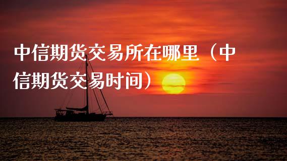 中信期货交易所在哪里（中信期货交易时间）