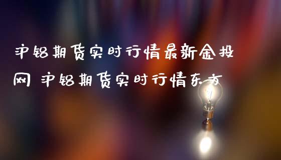 沪铝期货实时行情最新网 沪铝期货实时行情东方