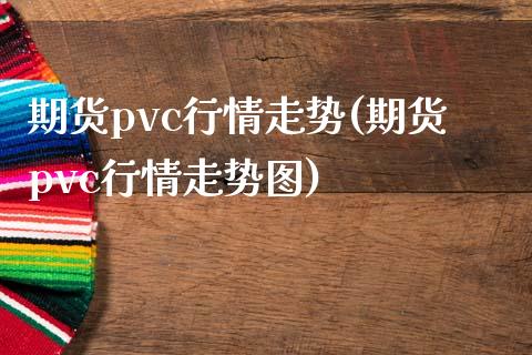 期货pvc行情走势(期货pvc行情走势图)