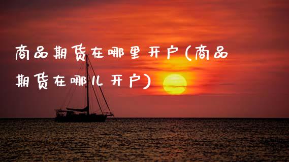 商品期货在哪里开户(商品期货在哪儿开户)