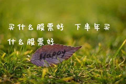 买什么股票好 下半年买什么股票好_股票理财_第1张_宇龙理财网 买什么股票好 下半年买什么股票好_https://www.dglong8.com_股票理财_第1张