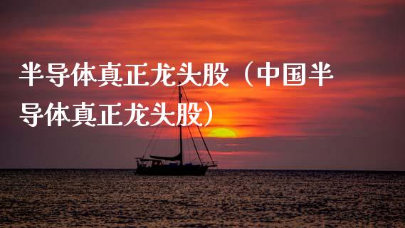 半导体真正龙头股（中国半导体真正龙头股）