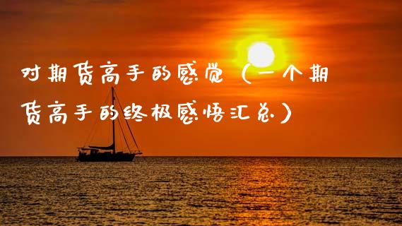 对期货高手的感觉（一个期货高手的终极感悟汇总）