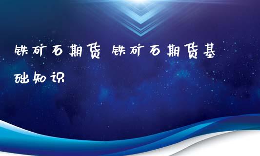 铁矿石期货 铁矿石期货基础知识