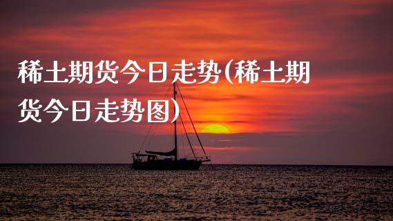 期货今日走势(期货今日走势图)