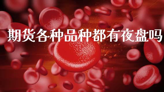 期货各种品种都有夜盘吗
