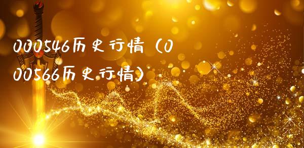 000546历史行情（000566历史行情）