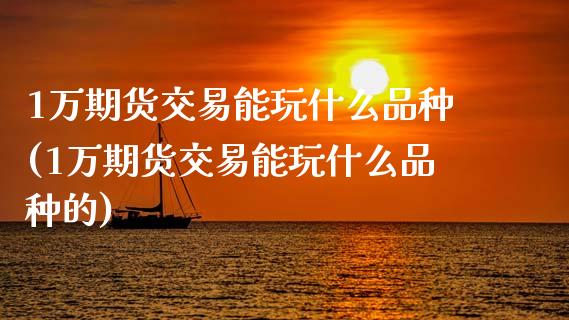 1万期货交易能玩什么品种(1万期货交易能玩什么品种的)