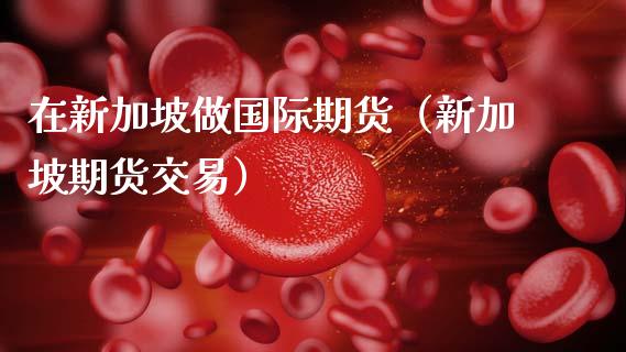 在新加坡做国际期货（新加坡期货交易）