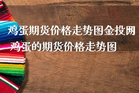 鸡蛋期货价格走势图网 鸡蛋的期货价格走势图