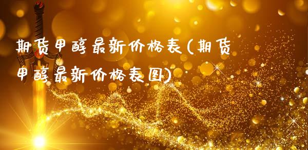期货甲醇最新价格表(期货甲醇最新价格表图)