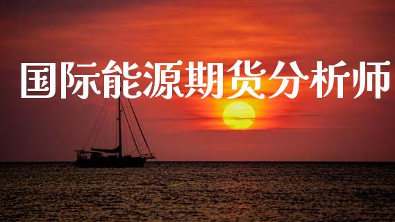 国际能源期货分析师