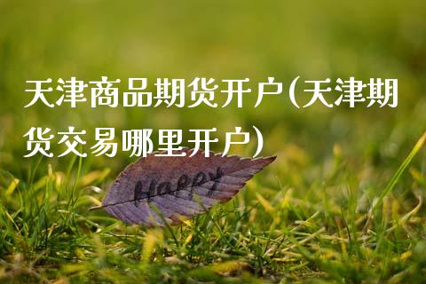 天津商品期货开户(天津期货交易哪里开户)