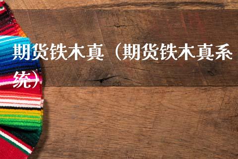 期货铁木真（期货铁木真系统）
