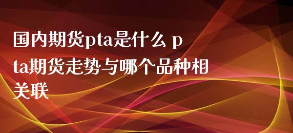国内期货pta是什么 pta期货走势与哪个品种相关联