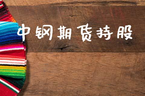 中钢期货持股
