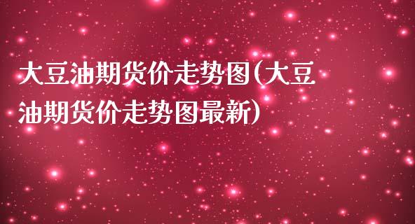 大豆油期货价走势图(大豆油期货价走势图最新)