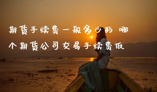 期货手续费一般多少的 哪个期货公司交易手续费低_https://www.dglong8.com_财经要闻_第1张