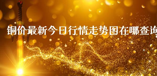 铜价最新今日行情走势图在哪查询