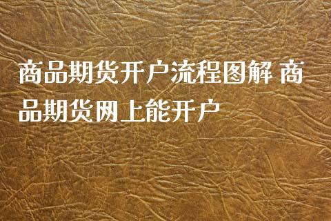 商品期货开户流程图解 商品期货网上能开户