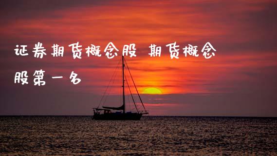 证券期货概念股 期货概念股第一名