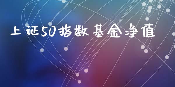 上证50指数基金净值