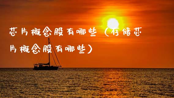 芯片概念股有哪些（存储芯片概念股有哪些）