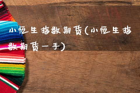 小恒生指数期货(小恒生指数期货一手)