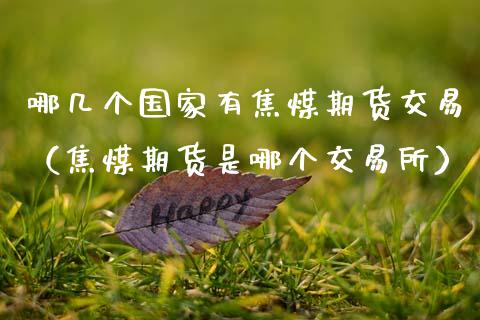 哪几个国家有焦煤期货交易（焦煤期货是哪个交易所）