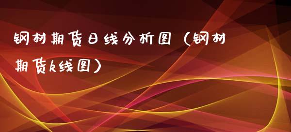 钢材期货日线分析图（钢材期货k线图）