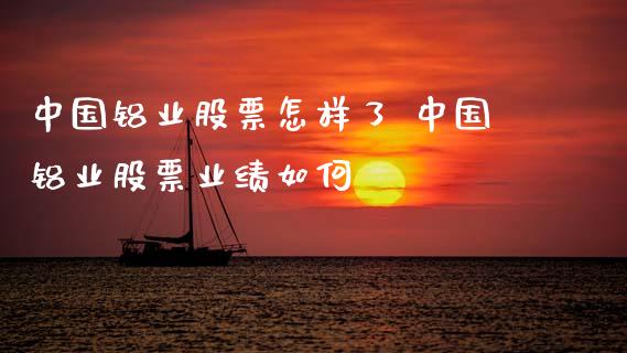 中国铝业股票怎样了 中国铝业股票业绩如何_https://www.dglong8.com_股票理财_第1张