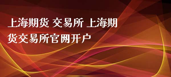 上海期货 交易所 上海期货交易所开户