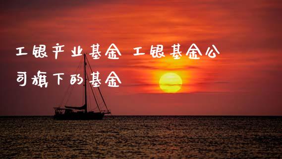 工银产业基金 工银基金公司旗下的基金