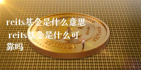 reits基金是什么意思 reits基金是什么可靠吗