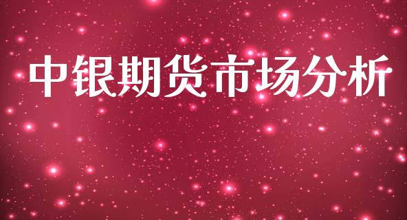 中银期货市场分析