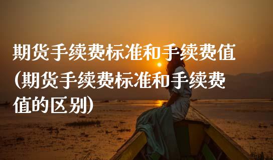 期货手续费标准和手续费值(期货手续费标准和手续费值的区别)