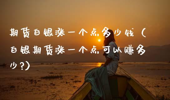 期货白银涨一个点多少钱（白银期货涨一个点可以赚多少?）