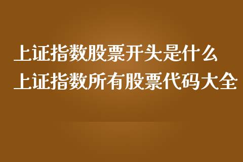 上证指数股票开头是什么 上证指数所有股票代码大全_股票理财_第1张_宇龙理财网 上证指数股票开头是什么 上证指数所有股票代码大全_https://www.dglong8.com_股票理财_第1张