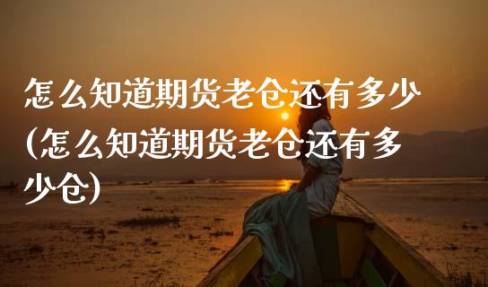 怎么知道期货老仓还有多少(怎么知道期货老仓还有多少仓)