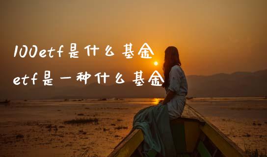 100etf是什么基金 etf是一种什么基金