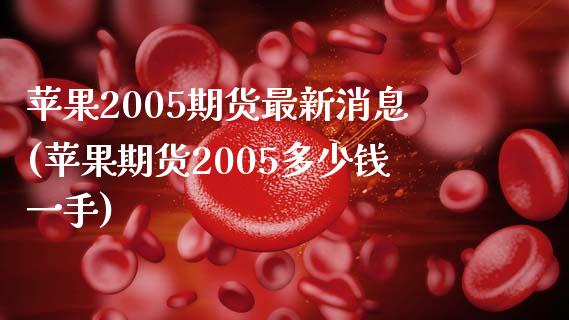 苹果2005期货最新消息(苹果期货2005多少钱一手)