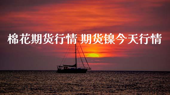 棉花期货行情 期货镍今天行情