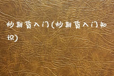 炒期货入门(炒期货入门知识)_期货理财_第1张_宇龙理财网 炒期货入门(炒期货入门知识)_https://www.dglong8.com_期货理财_第1张