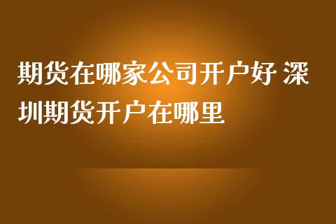 期货在哪家公司开户好 深圳期货开户在哪里_期货理财_第1张_宇龙理财网 期货在哪家公司开户好 深圳期货开户在哪里_https://www.dglong8.com_期货理财_第1张
