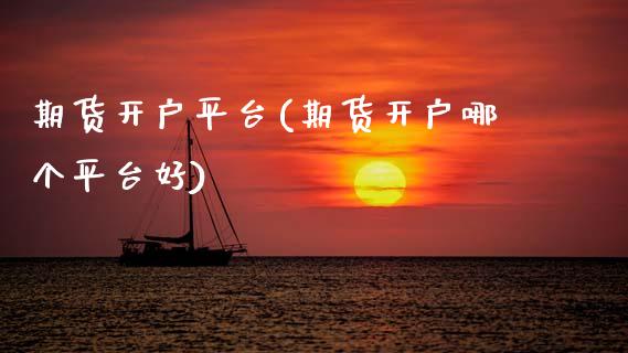 期货开户平台(期货开户哪个平台好)