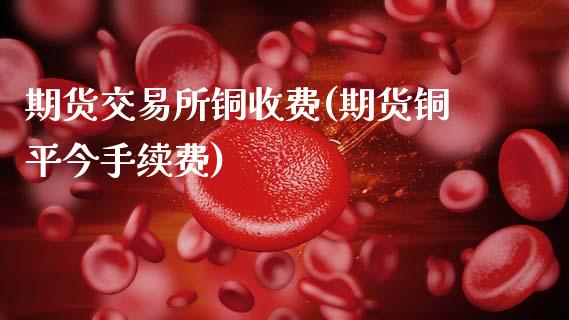 期货交易所铜收费(期货铜平今手续费)