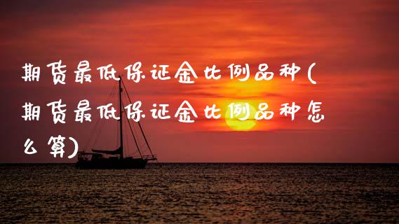 期货最低保证金比例品种(期货最低保证金比例品种怎么算)