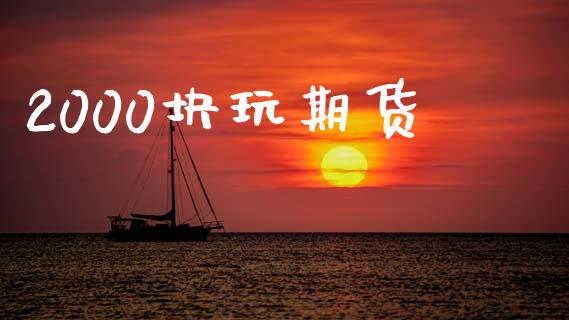 2000块玩期货